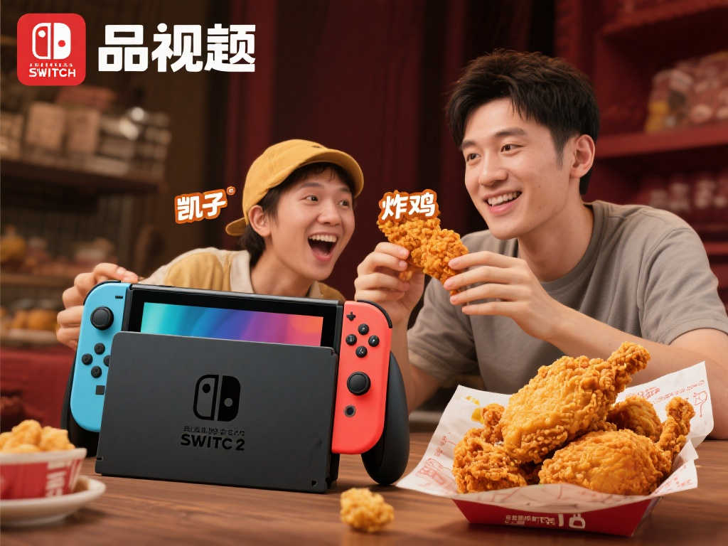 Switch2与V我50文学的奇妙碰撞:凯子与炸鸡的量子交织 Switch2与V我50文学的奇妙碰撞:凯子与炸鸡的量子交织
